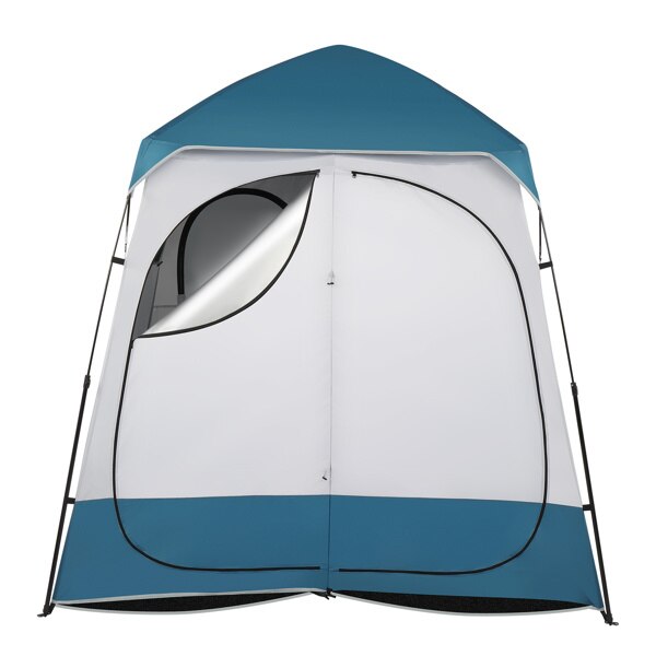 Cheap Goat Tents Waterproof Beach Tents Outdoor Camping Shelter Oxford Cloth Durable Double People Dressing Tent 229*229*122cm   